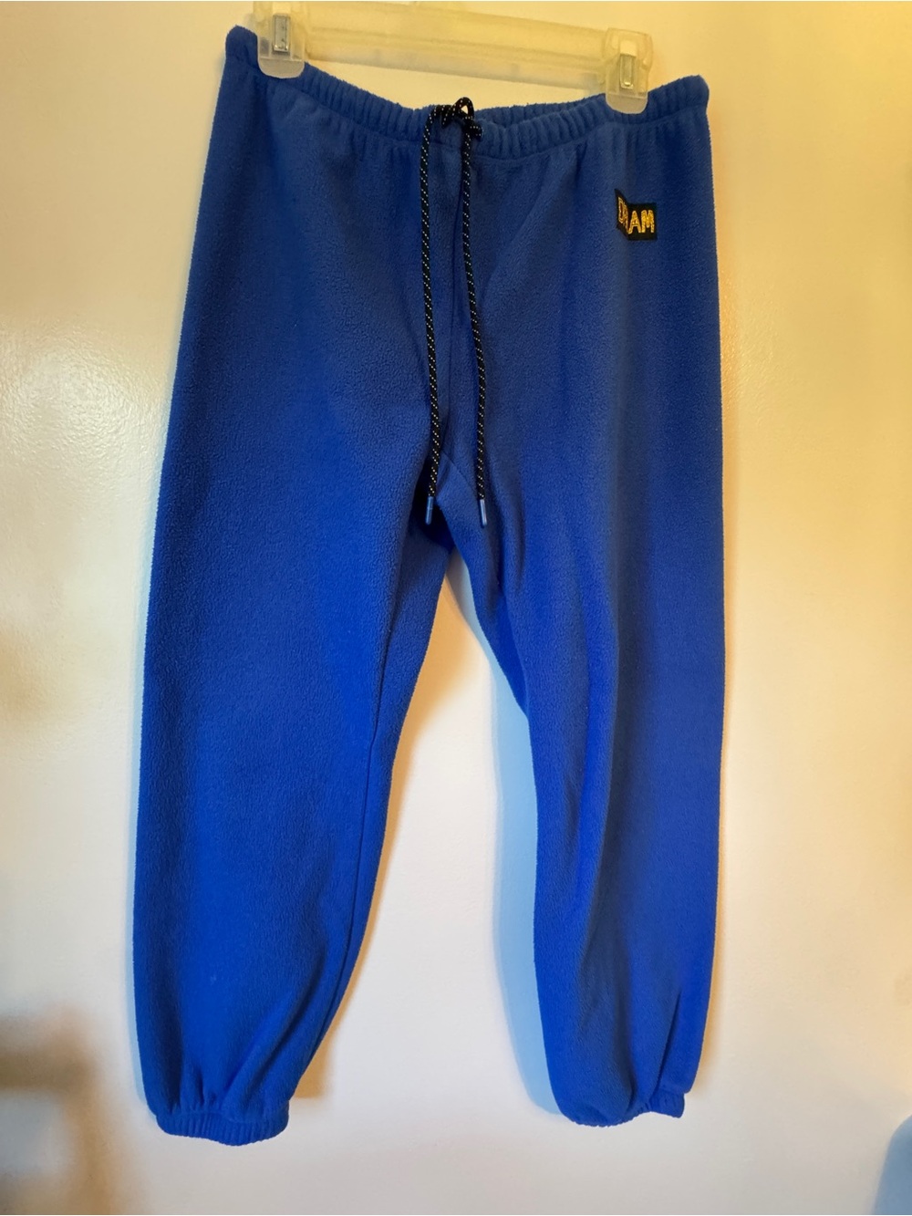 No Boundaries- Royal Blue Fleece Joggers with Elastic Waist